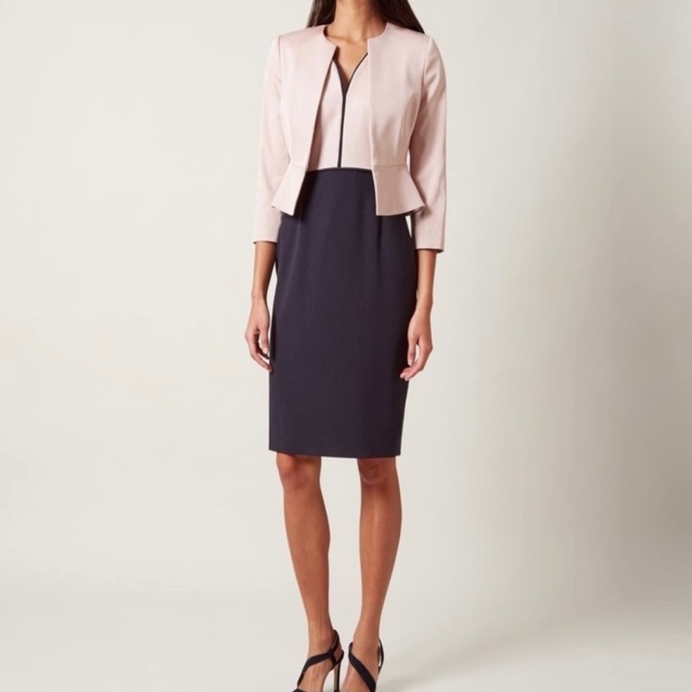 Hobbs London Harper Suit Dress and Jacket Set